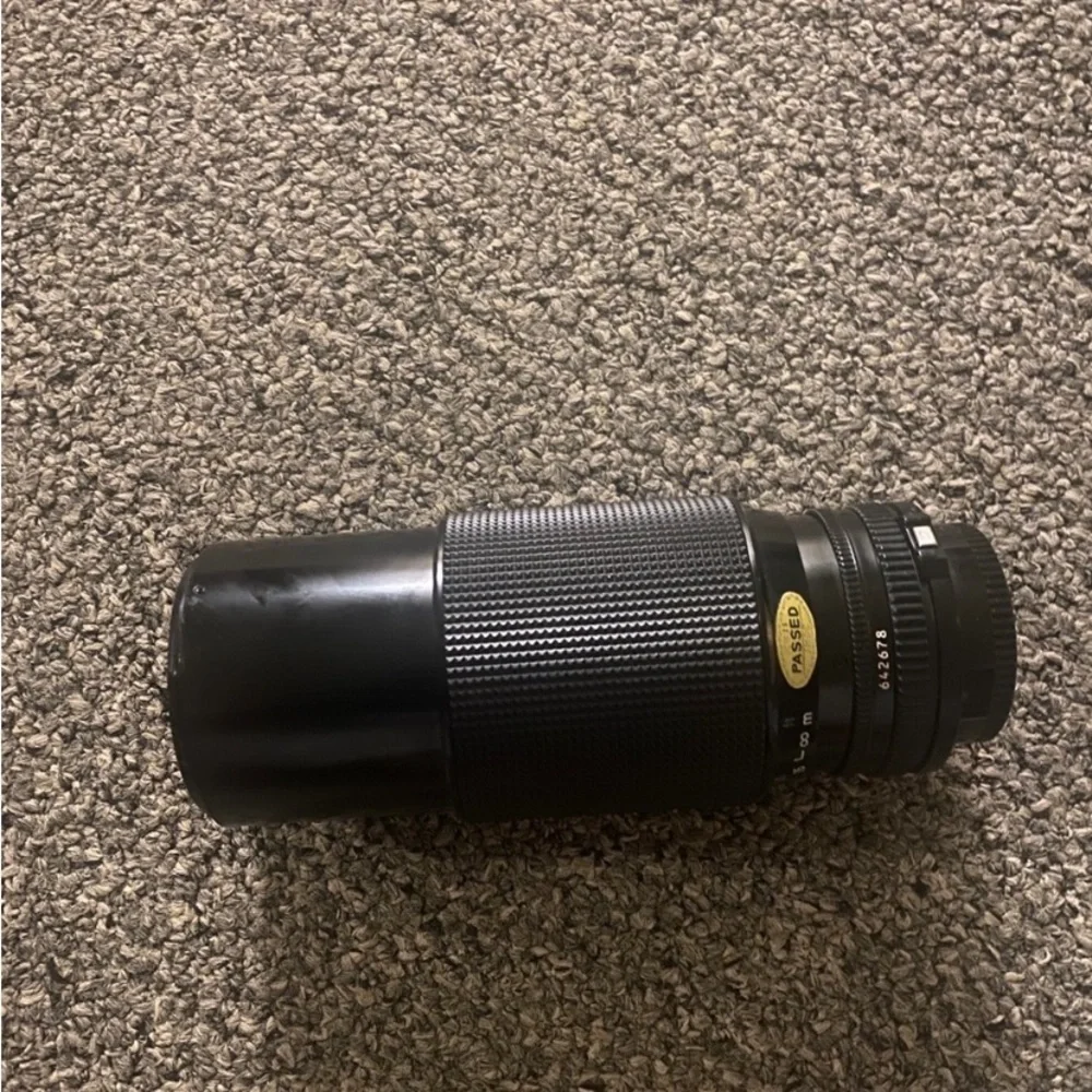 Camera lens used condition